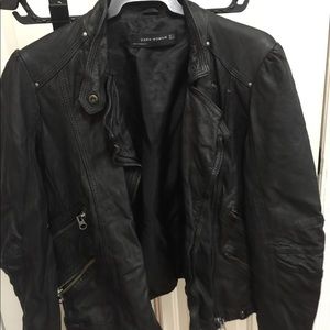 ZARA leather jacket